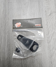 Load image into Gallery viewer, BRAND NEW PASSWORD JDM EG EH EJ CIVIC BLACK CNC BILLET ALUMINUM RADIATOR STAY MOUNT BRACKET+WASHER KIT