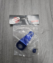 Load image into Gallery viewer, BRAND NEW PASSWORD JDM EG EH EJ CIVIC BLUE CNC BILLET ALUMINUM RADIATOR STAY MOUNT BRACKET+WASHER KIT