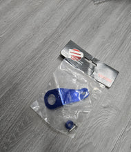Load image into Gallery viewer, BRAND NEW PASSWORD JDM EG EH EJ CIVIC BLUE CNC BILLET ALUMINUM RADIATOR STAY MOUNT BRACKET+WASHER KIT