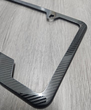 Load image into Gallery viewer, Brand New Universal 2PCS Ford Racing Metal Carbon Fiber Style License Plate Frame