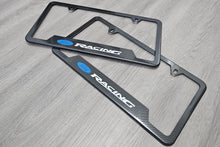 Load image into Gallery viewer, Brand New Universal 2PCS Ford Racing Metal Carbon Fiber Style License Plate Frame