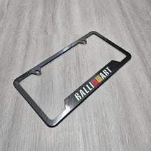 Load image into Gallery viewer, Brand New Universal 1PCS Ralliart Metal Carbon Fiber Style License Plate Frame