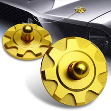 Load image into Gallery viewer, Brand New Universal Aluminum JDM Hardware Bonnet Racing Hood Pin Lock Appearance Gold