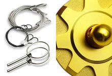 Load image into Gallery viewer, Brand New Universal Aluminum JDM Hardware Bonnet Racing Hood Pin Lock Appearance Gold