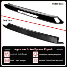 Load image into Gallery viewer, BRAND NEW 3PCS 2025-2026 Honda Civic 11th Gen Yofer Urban Gray Pearl 2-Tone Bumper Lip Splitter Kit