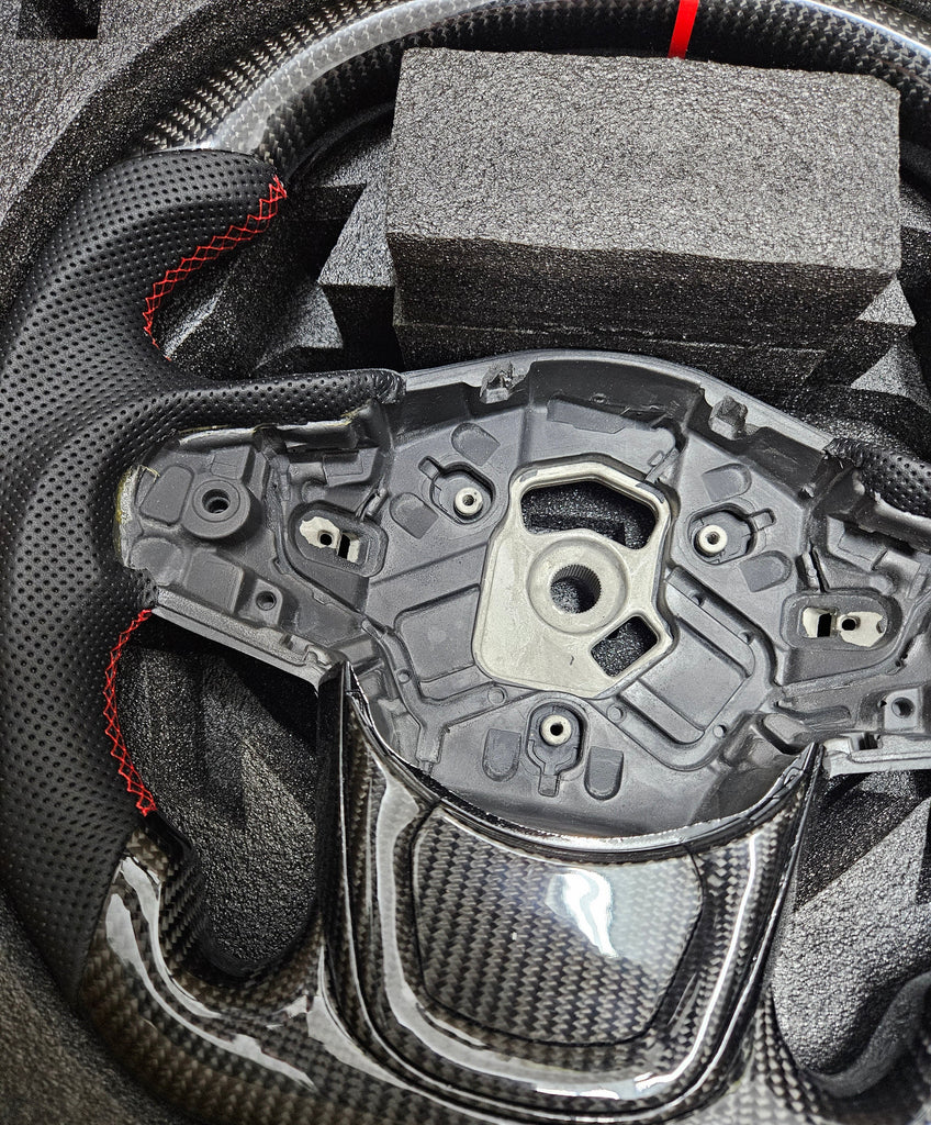 BRAND NEW 2020-2026 TOYOTA SUPRA A90 A91 Real Carbon Fiber Steering Wheel