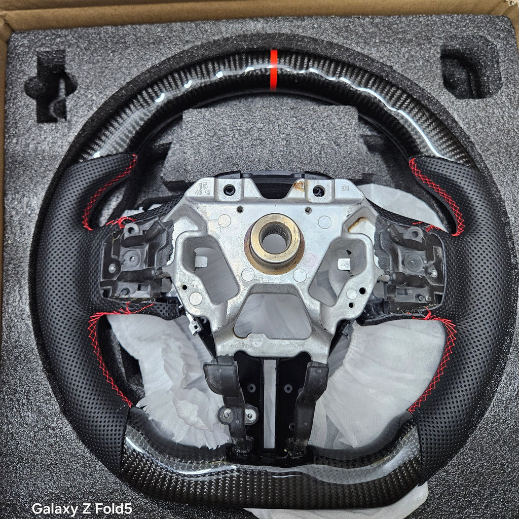 BRAND NEW 2017-2022 INFINITI Q60 Real Carbon Fiber Steering Wheel