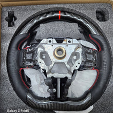 Load image into Gallery viewer, BRAND NEW 2017-2022 INFINITI Q60 Real Carbon Fiber Steering Wheel