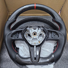 Load image into Gallery viewer, BRAND NEW 2017-2022 INFINITI Q60 Real Carbon Fiber Steering Wheel