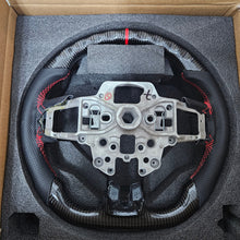 Load image into Gallery viewer, BRAND NEW 2015-2023 FORD MUSTANG ECO BOOST/ GT/ SHELBY GT350/ GT350R Real Carbon Fiber Steering Wheel Without Replacement Trim