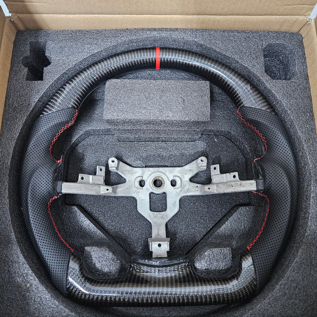 BRAND NEW 2006-2011 Chevrolet Corvette C6 Z06 ZR1 Real Carbon Fiber Steering Wheel