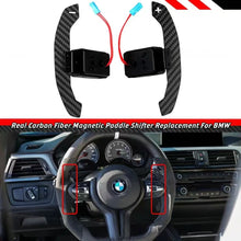 Load image into Gallery viewer, BRAND NEW BMW F20 F30 F32 F87 F80 F82 Carbon Fiber Replacement Magnetic Paddle Shifter