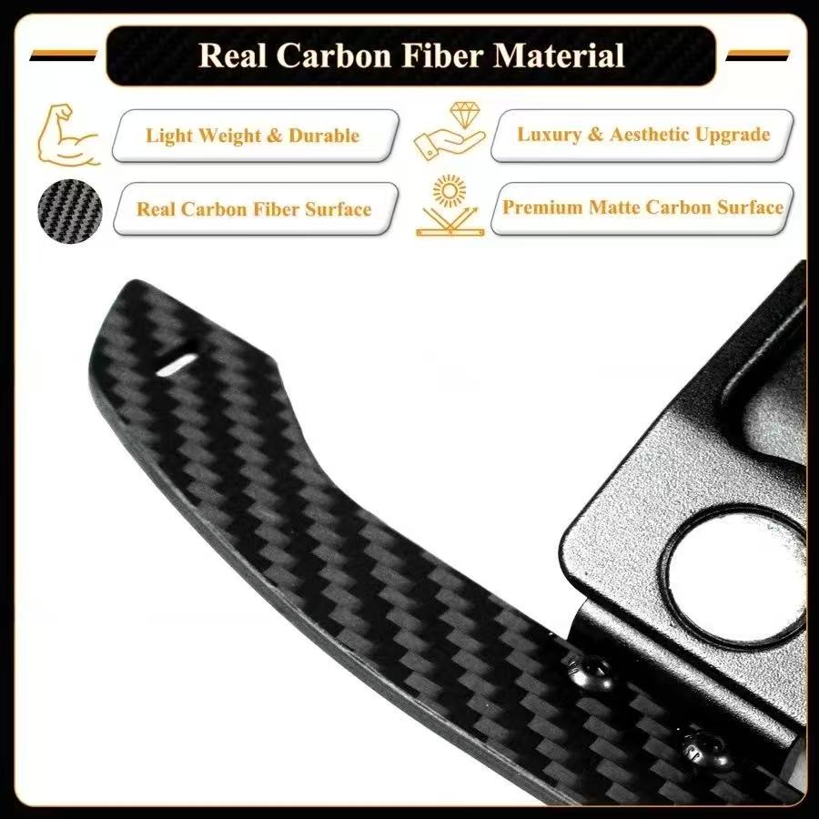 BRAND NEW BMW F20 F30 F32 F87 F80 F82 Carbon Fiber Replacement Magnetic Paddle Shifter