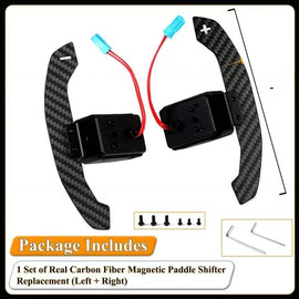 BRAND NEW BMW F20 F30 F32 F87 F80 F82 Carbon Fiber Replacement Magnetic Paddle Shifter