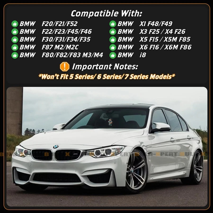 BRAND NEW BMW F20 F30 F32 F87 F80 F82 Carbon Fiber Replacement Magnetic Paddle Shifter