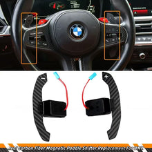 Load image into Gallery viewer, BRAND NEW BMW G20 G22 G87 G80 G82 F95 Carbon Fiber Replacement Magnetic Paddle Shifter