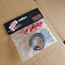 Load image into Gallery viewer, Brand New Universal Password JDM Red Aluminum Car Bumper Trunk Fender Hatch Lids Quick Release Fastener