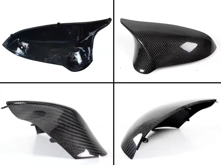 BRAND NEW 2015-2020 BMW F80 M3 & F82 M4 M STYLE CARBON FIBER REPLACEMENT MIRROR COVERS CAPS