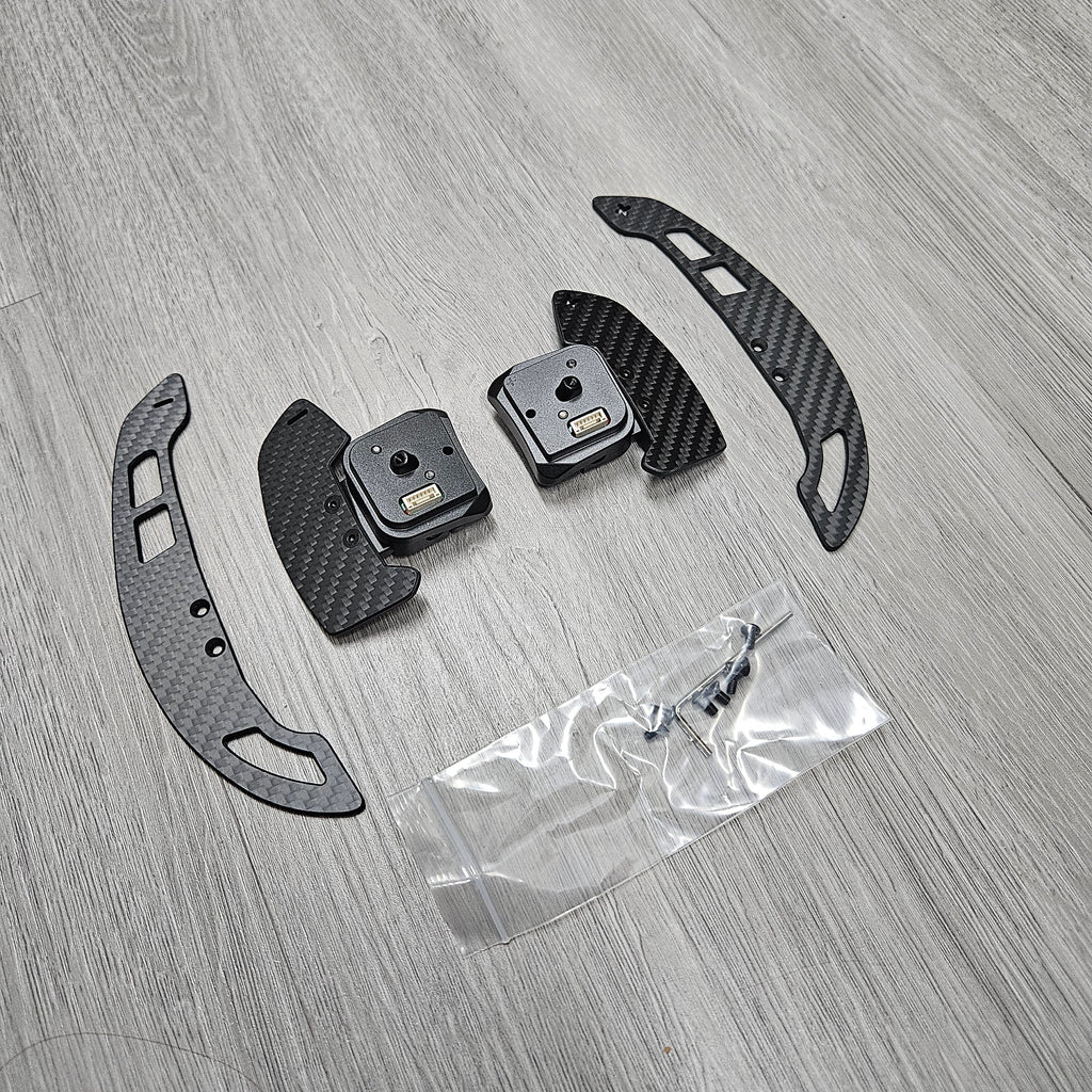 BRAND NEW Audi R8 2015-2023 Real Carbon Fiber Replacement Magnetic Paddle Shifter