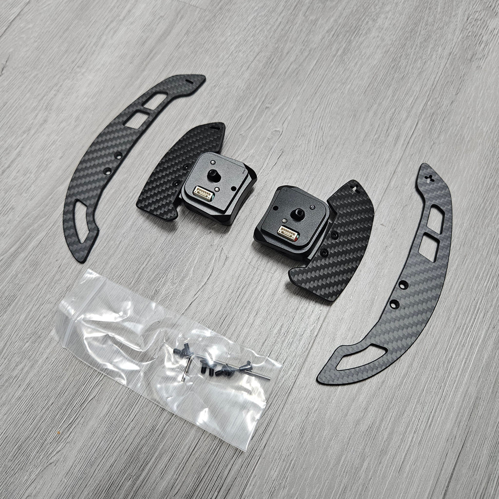 BRAND NEW Audi R8 2015-2023 Real Carbon Fiber Replacement Magnetic Paddle Shifter