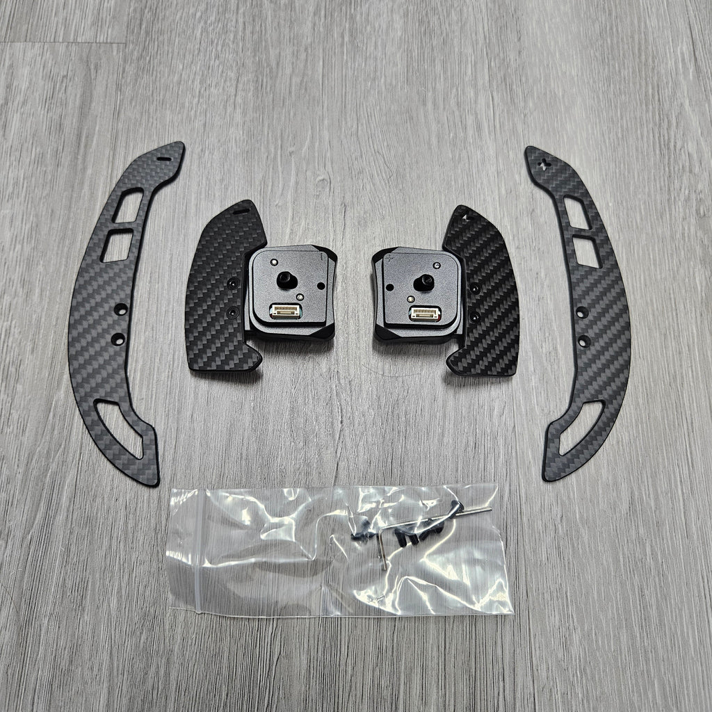 BRAND NEW Audi R8 2015-2023 Real Carbon Fiber Replacement Magnetic Paddle Shifter