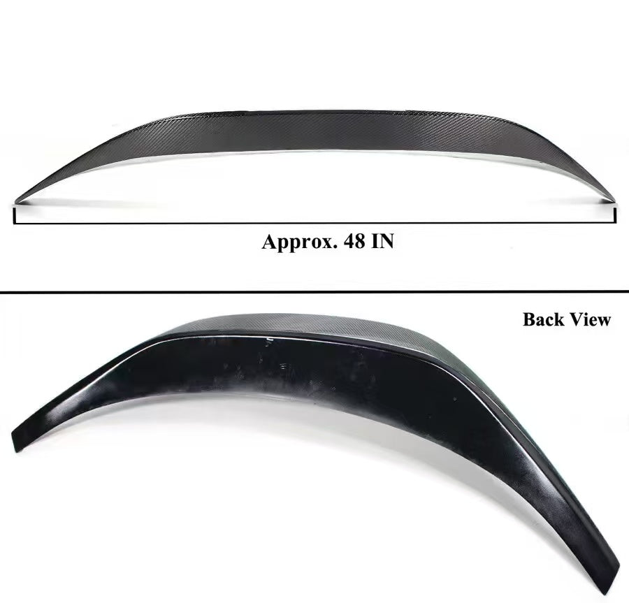 Brand New 2022-2026 Subaru BRZ Toyota GR86 Highkick Duckbill Real Carbon Fiber Trunk Spoiler