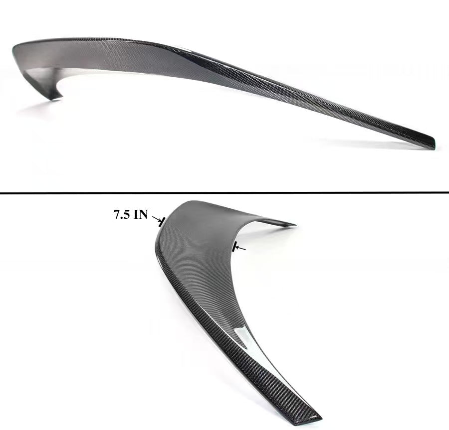 Brand New 2022-2026 Subaru BRZ Toyota GR86 Highkick Duckbill Real Carbon Fiber Trunk Spoiler