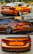 Load image into Gallery viewer, Brand New 2018-2022 HONDA ACCORD R STYLE REAL CARBON FIBER HIGHKICK DUCKBILL TRUNK SPOILER