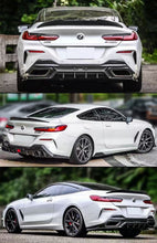 Load image into Gallery viewer, BRAND NEW 2019-2025 BMW G15 840i M850i F92 M8 2DR PSM STYLE HIGH KICK REAL CARBON FIBER TRUNK LID SPOILER WING