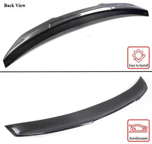 Load image into Gallery viewer, BRAND NEW 2014-2020 AUDI A3 S3 RS3 SEDAN PSM STYLE HIGH KICK REAL CARBON FIBER TRUNK LID SPOILER WING