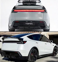 Load image into Gallery viewer, BRAND NEW 2025-2026 TESLA MODEL Y JUNIPER YOFER PAINTED GLOSSY BLACK TRUNK LID SPOILER