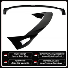 Load image into Gallery viewer, BRAND NEW 2025-2026 TESLA MODEL Y JUNIPER YOFER PAINTED GLOSSY BLACK TRUNK LID SPOILER