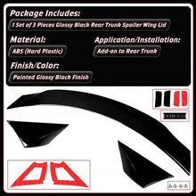 Load image into Gallery viewer, BRAND NEW 2025-2026 TESLA MODEL Y JUNIPER YOFER PAINTED GLOSSY BLACK TRUNK LID SPOILER