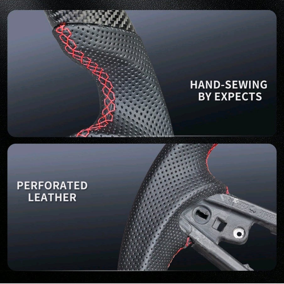 BRAND NEW 2015-2020 FORD F150 Real Carbon Fiber Steering Wheel