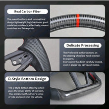 Load image into Gallery viewer, BRAND NEW 2015-2020 FORD F150 Real Carbon Fiber Steering Wheel