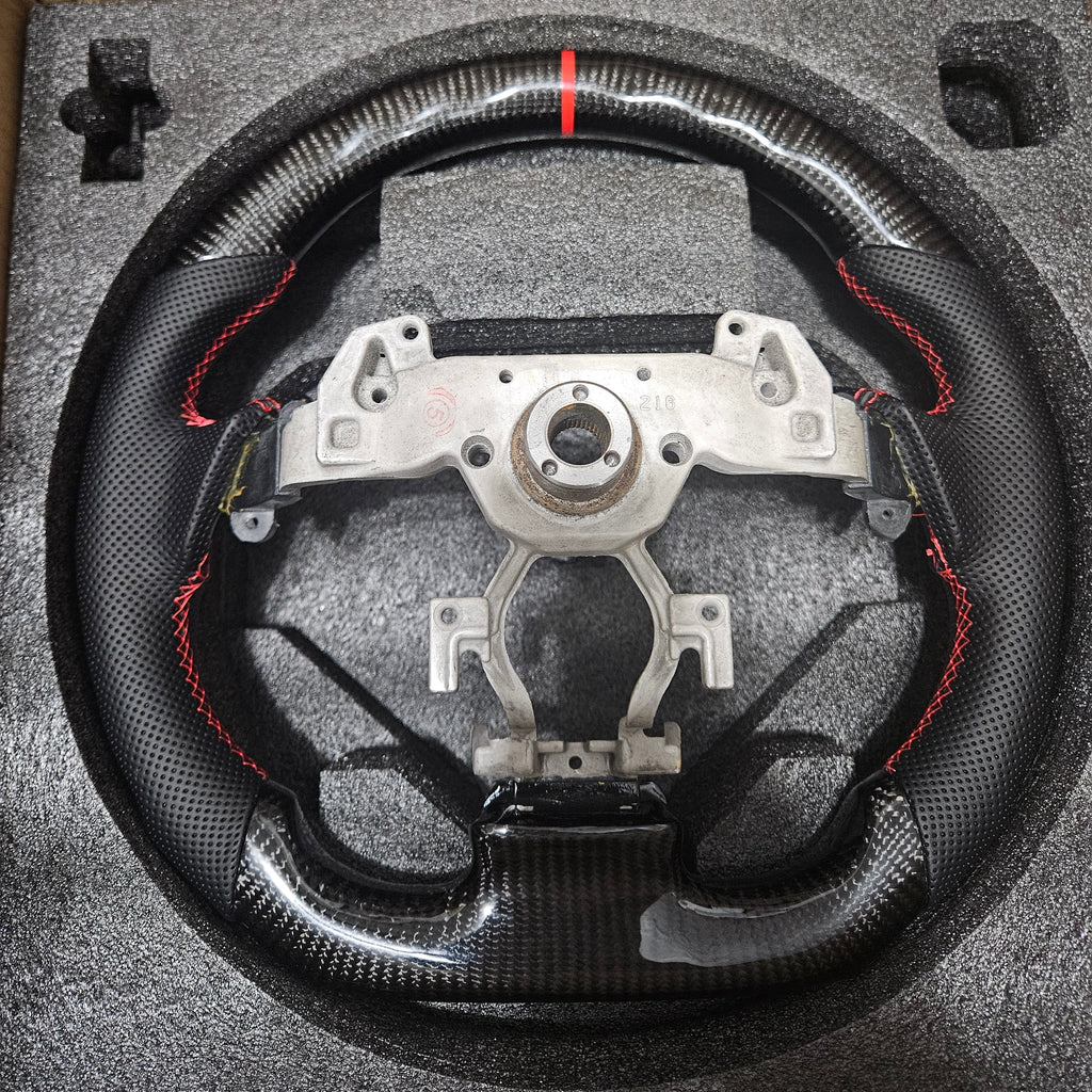 BRAND NEW 2008-2015 Infiniti G37 G25 G35 Real Carbon Fiber Steering Wheel