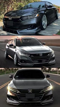 Load image into Gallery viewer, BRAND NEW 3PCS 2021-2022 Honda Accord Yofer Modern Steel Metallic Front Bumper Lip Splitter Kit
