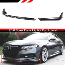 Load image into Gallery viewer, BRAND NEW 3PCS 2018-2020 Honda Accord Yofer Modern Steel Metallic Front Bumper Lip Splitter Kit
