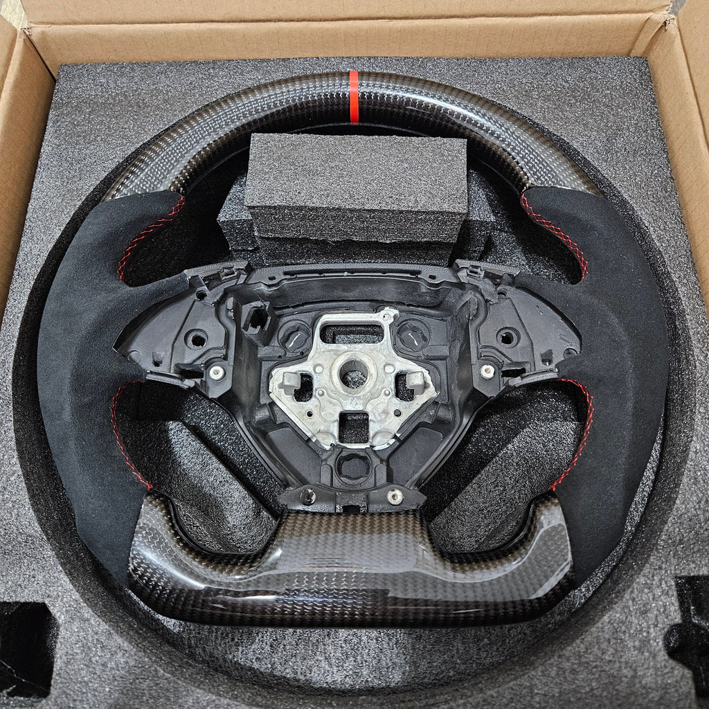 BRAND NEW 2016-2024 CHEVROLET CAMARO Real Carbon Fiber Steering Wheel