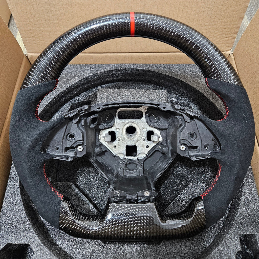 BRAND NEW 2016-2024 CHEVROLET CAMARO Real Carbon Fiber Steering Wheel