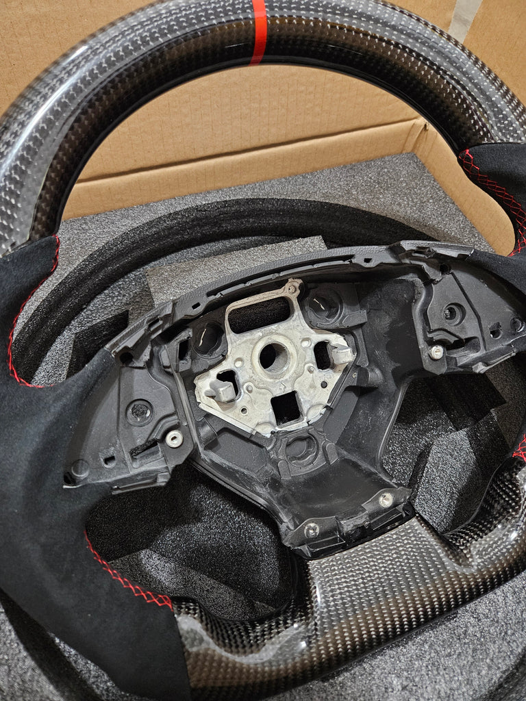 BRAND NEW 2016-2024 CHEVROLET CAMARO Real Carbon Fiber Steering Wheel