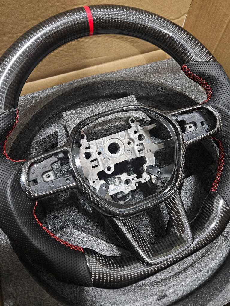 BRAND NEW 2022-2026 Civic & 2023-2026 Accord 11th Gen Real Carbon Fiber Steering Wheel