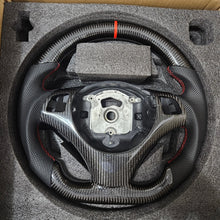 Load image into Gallery viewer, BRAND NEW 2005-2012 BMW E90 E92 E93 M3 328i 335i 135i Real Carbon Fiber Steering Wheel W/ Replacement Trim