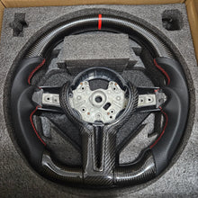 Load image into Gallery viewer, BRAND NEW BMW M2 M3 M4 F30 F20 F22 F25 F80 F36 X5 X6 Real Carbon Fiber Steering Wheel W/ Replacement Trim