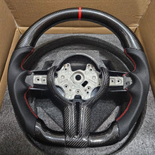 Load image into Gallery viewer, BRAND NEW BMW M2 M3 M4 F30 F20 F22 F25 F80 F36 X5 X6 Real Carbon Fiber Steering Wheel W/ Replacement Trim