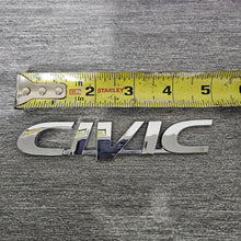 Load image into Gallery viewer, BRAND NEW UNIVERSAL HONDA CIVIC CHROME ABS PLASTIC TRUNK EMBLEM BADGE STICKER