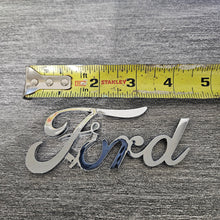Load image into Gallery viewer, BRAND NEW UNIVERSAL FORD CHROME ABS PLASTIC TRUNK EMBLEM BADGE STICKER