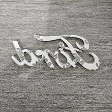 Load image into Gallery viewer, BRAND NEW UNIVERSAL FORD CHROME ABS PLASTIC TRUNK EMBLEM BADGE STICKER