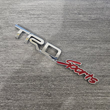 Load image into Gallery viewer, BRAND NEW UNIVERSAL TRD SPORTS CHROME ABS PLASTIC TRUNK EMBLEM BADGE STICKER
