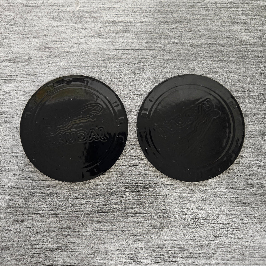 Brand New 2PCS MITSUBISHI Rubber Car Cup Holder Pad Water Cup Slot Non-Slip Mat Universal